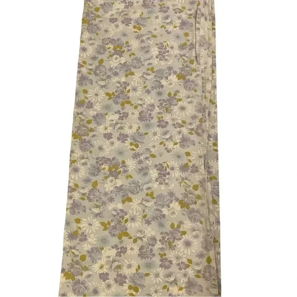 Lady Pepperell Vintage Purple Floral Flat Sheet - Picture 2 of 5